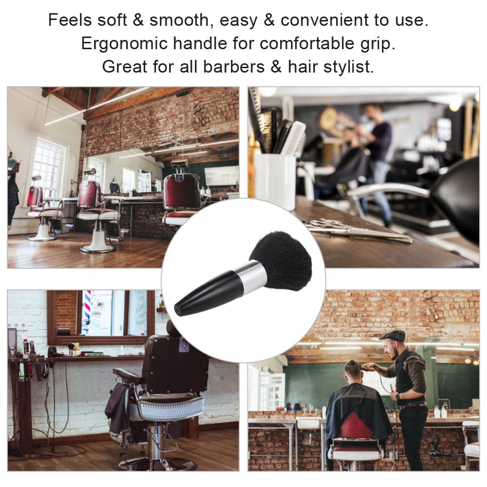 Barber Neck Duster Face Sweeping Brush Cleaning Hairbrush