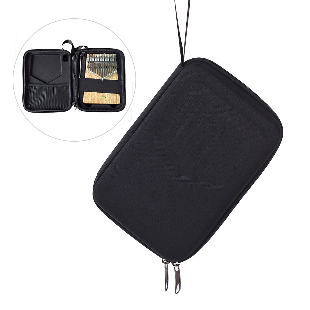 10 Keys/ 17 Keys Kalimba Case Thumb Piano Mbira Box Bag
