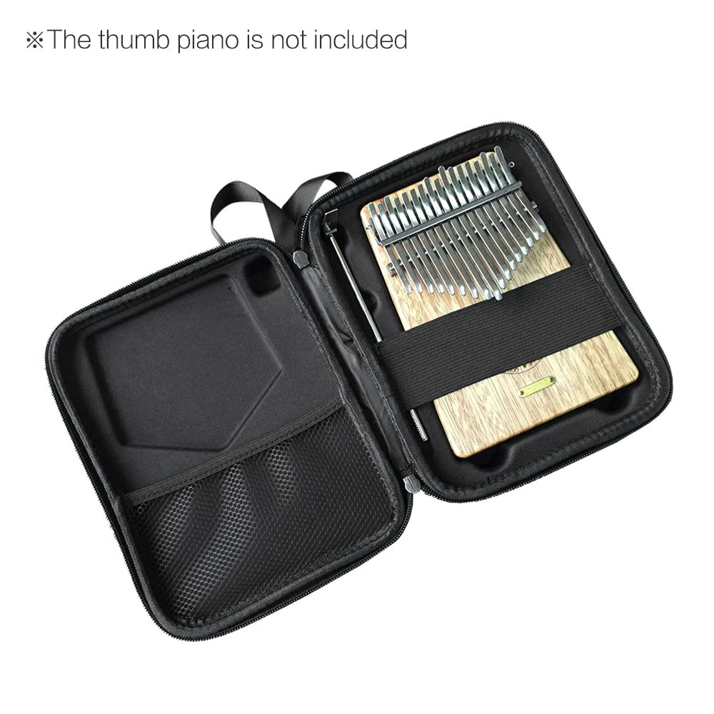 10 Keys/ 17 Keys Kalimba Case Thumb Piano Mbira Box Bag
