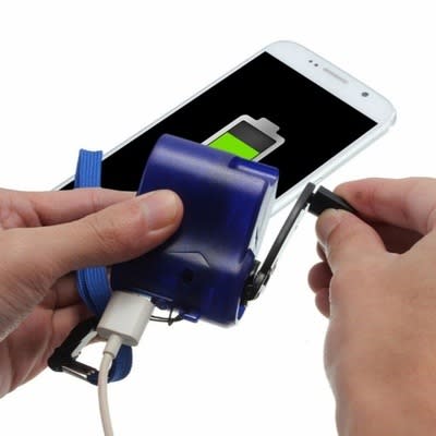 Hand Manual USB Travel Emergency Phone Charger