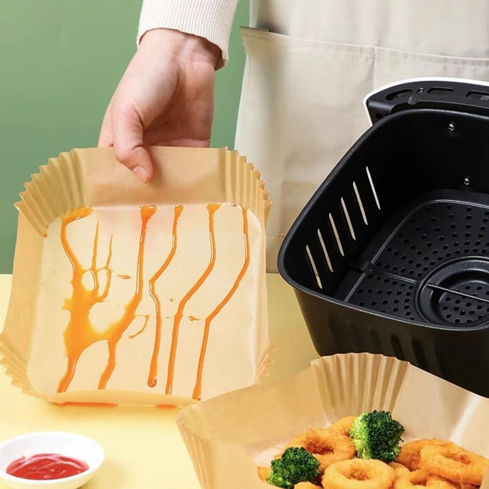 Air Fryer Disposable Parchment Paper Liner Square Oil-proof Paper