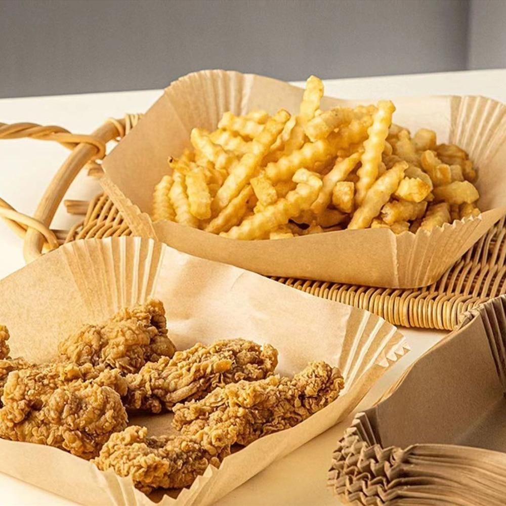 Air Fryer Disposable Parchment Paper Liner Square Oil-proof Paper