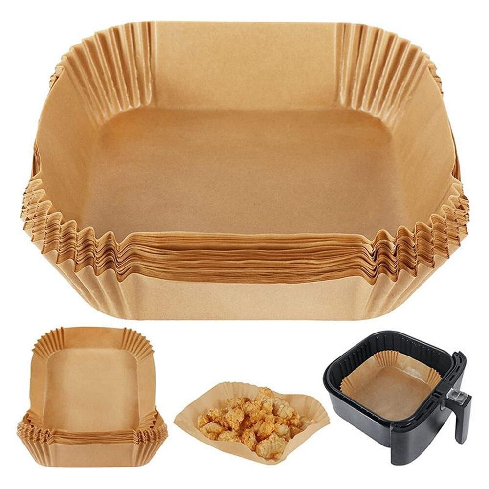 Air Fryer Disposable Parchment Paper Liner Square Oil-proof Paper