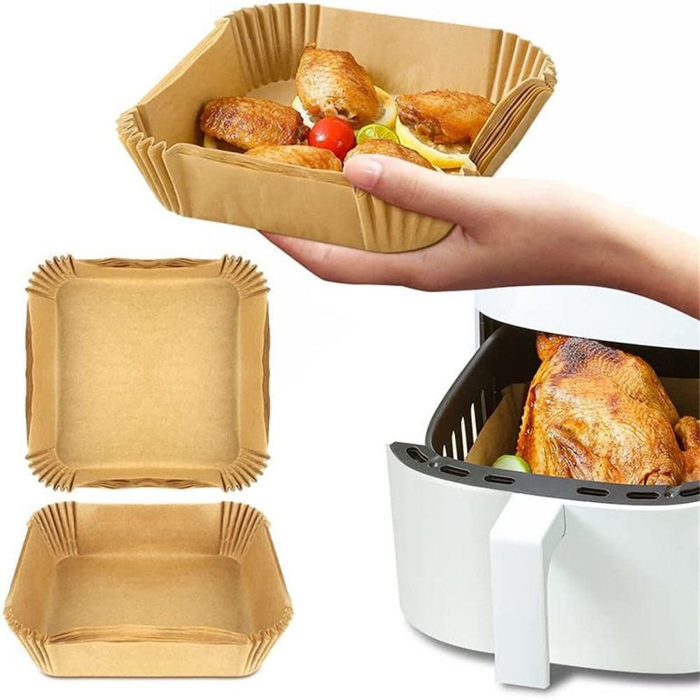 Air Fryer Disposable Parchment Paper Liner Square Oil-proof Paper