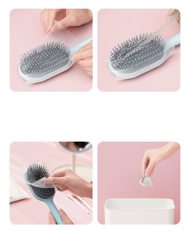 Hair Brush Cleaning Net Combs Cleaning Net 50PCS