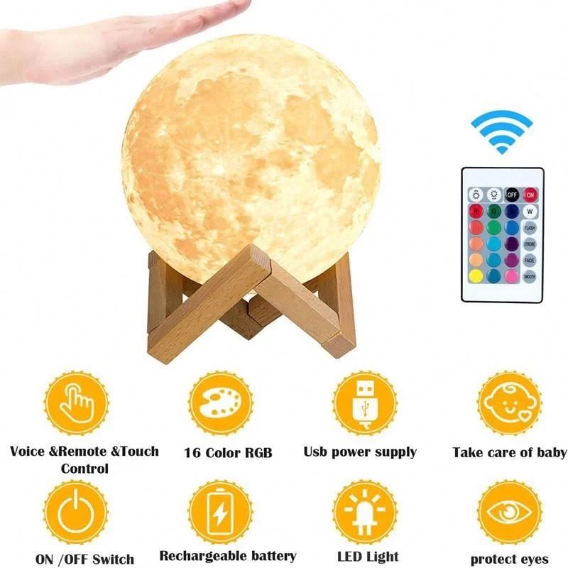 MoonLight Bedside Nightlight Lamp