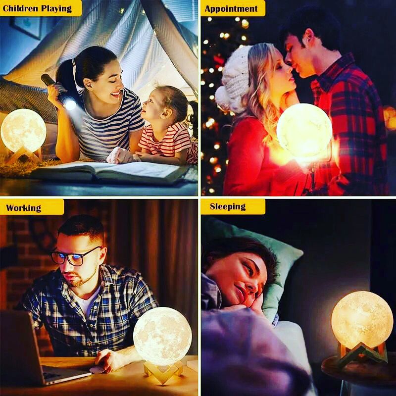 MoonLight Bedside Nightlight Lamp