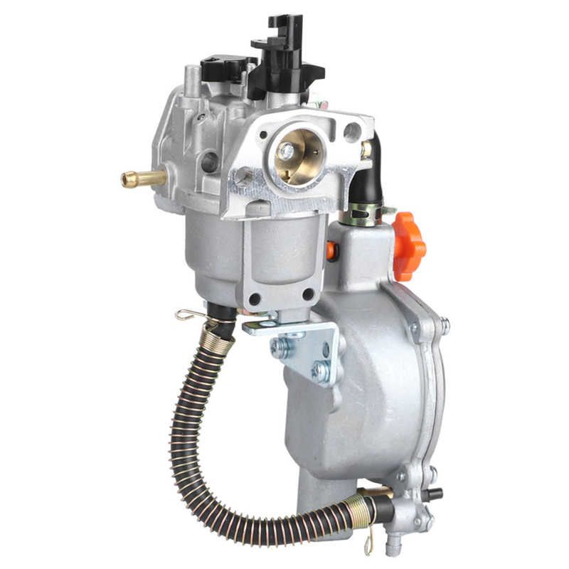 Generator Dual  Carburetor LPG NG Conversion Kit For 2.8KW GX200 170F Manual Choking CoiX160 2KW 168F Power Tool