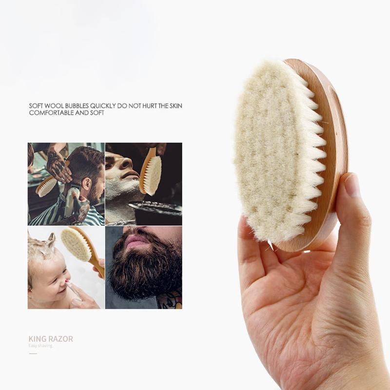 Hair Brush Hair Cream Unisex Hair Beard Brush Oil Head