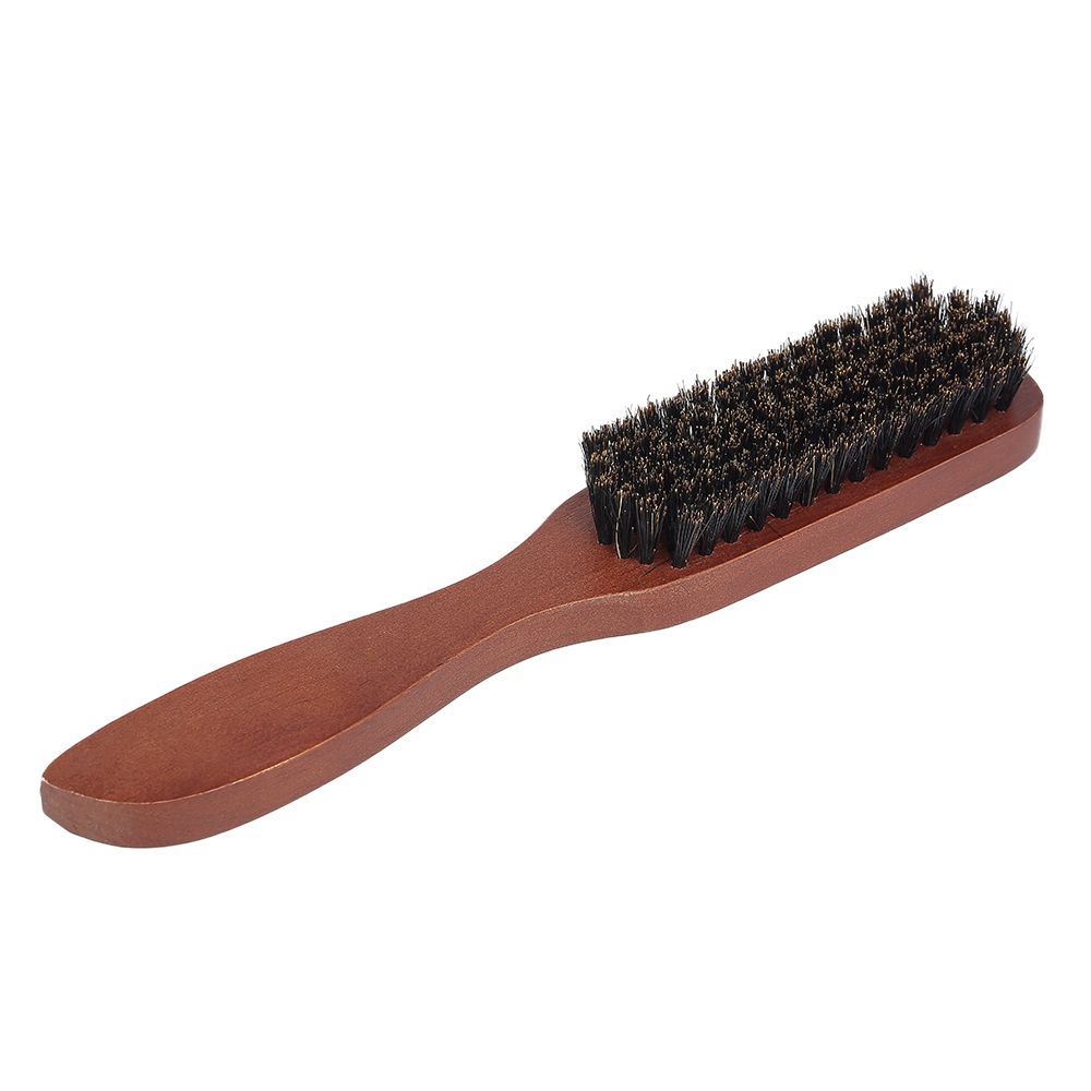 Men's Beard Brush Wooden Mustache Comb Male Shaving Brush