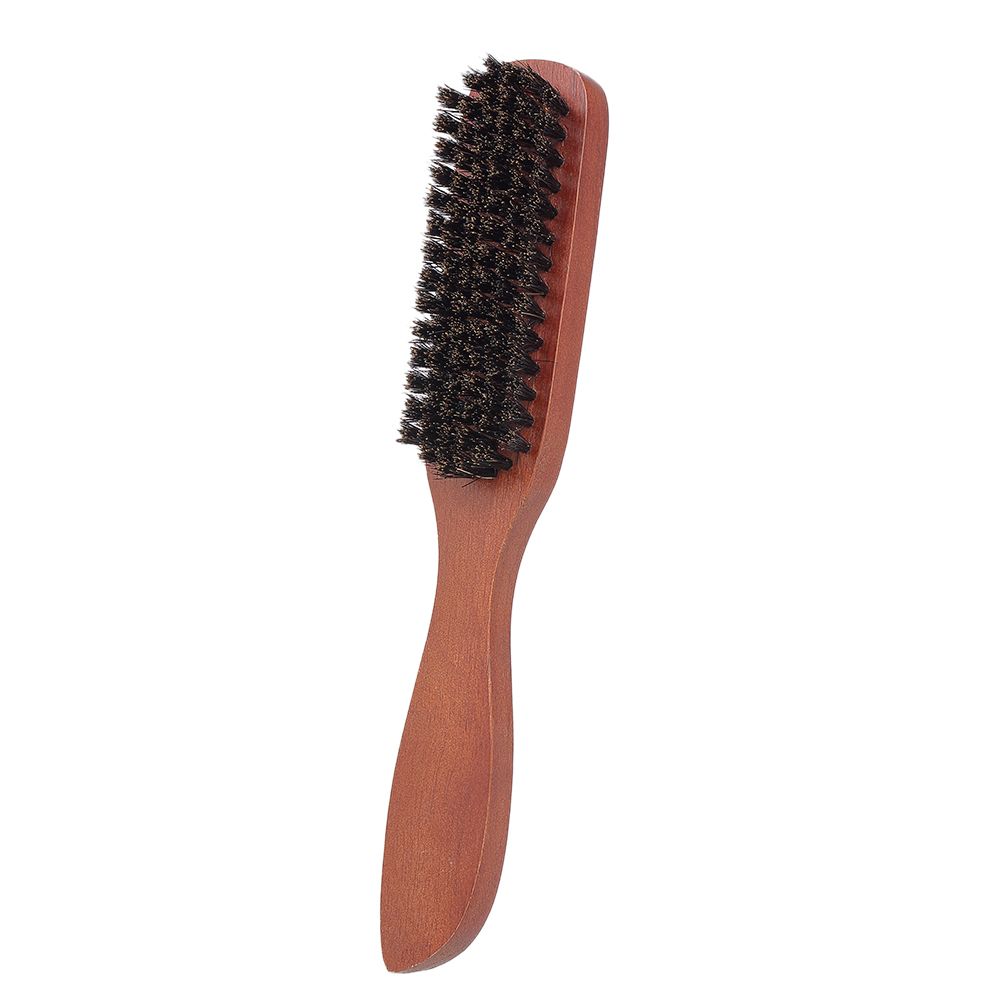 Men's Beard Brush Wooden Mustache Comb Male Shaving Brush