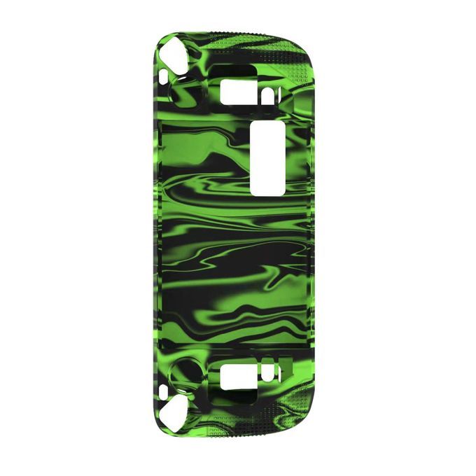 Protective Case For Steam Deck Soft Shockproof Comfort Grip Green