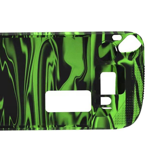 Protective Case For Steam Deck Soft Shockproof Comfort Grip Green