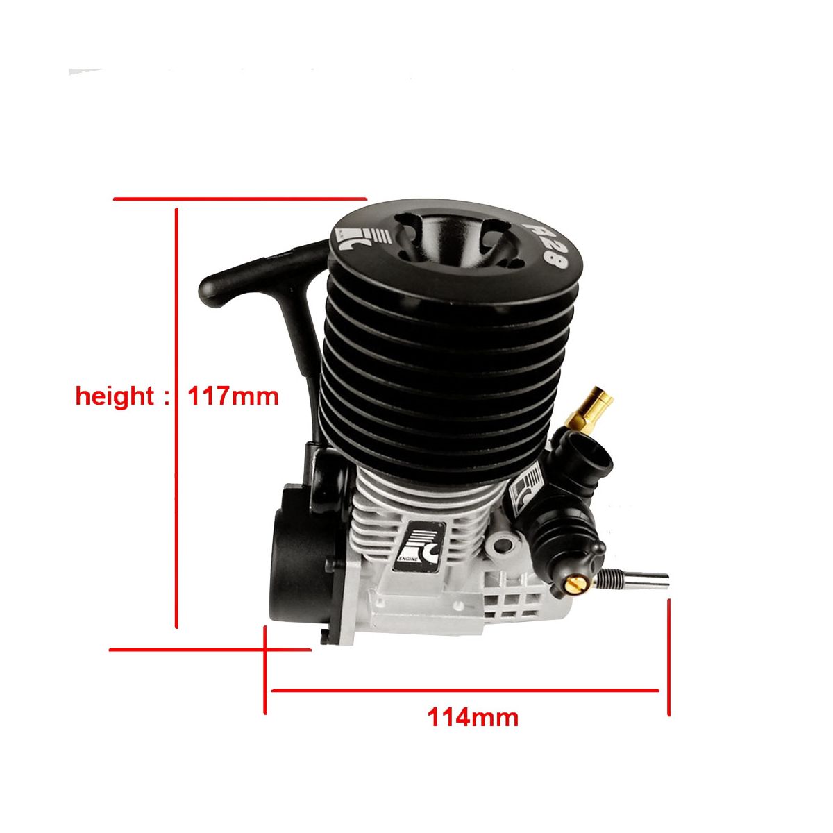 Methanol Vehicle Nitro Engine for Rc Car 1/8 Truggy 28