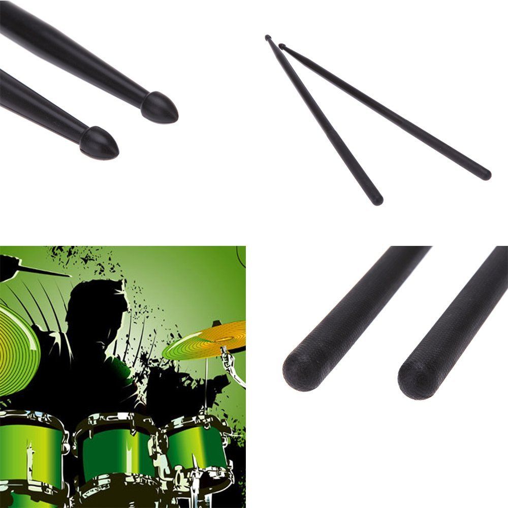 Pair Of 5A Drumsticks Nylon Stick For Drum Set Lightweight