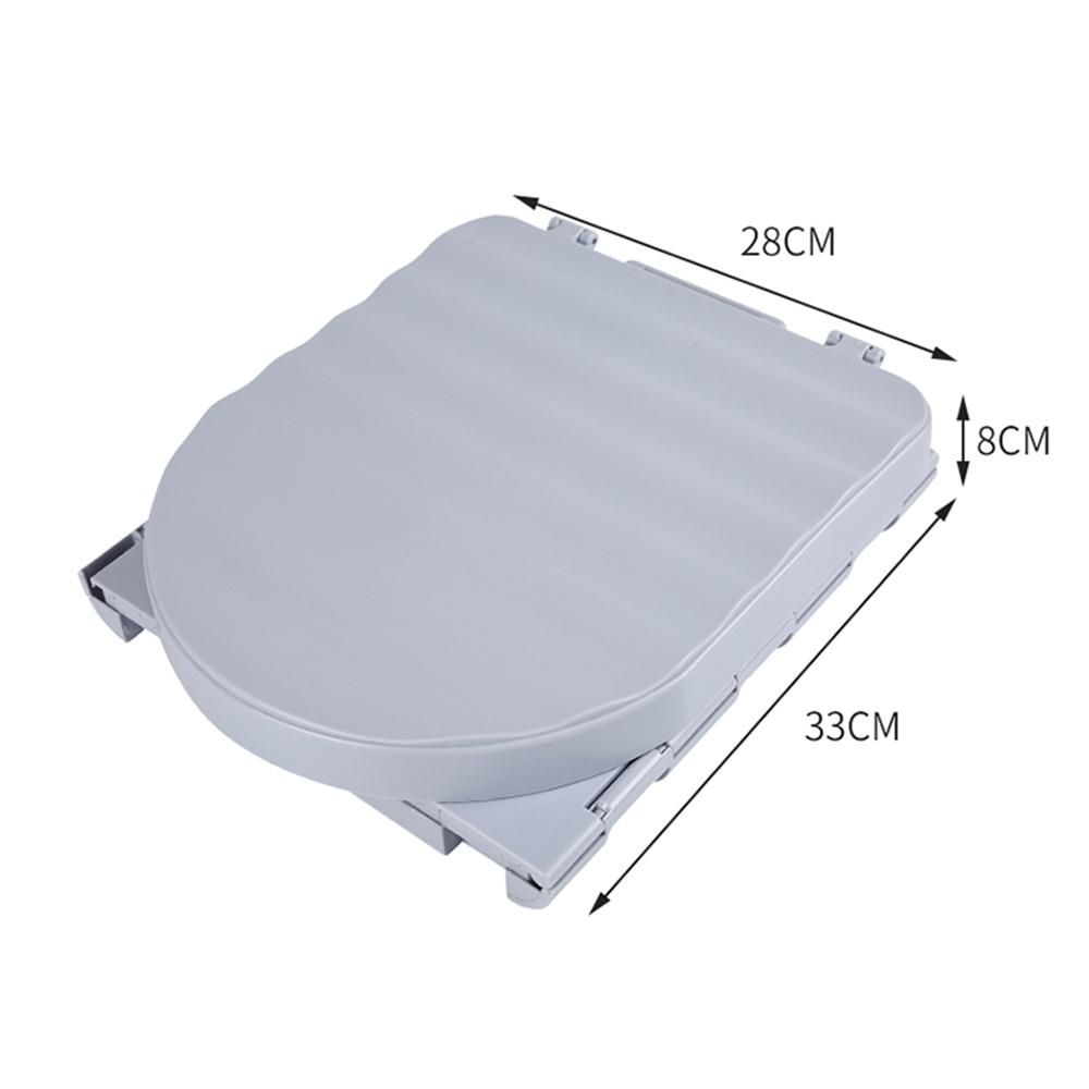 Folding Toilet with Lid Car Potty for Outdoor Camping