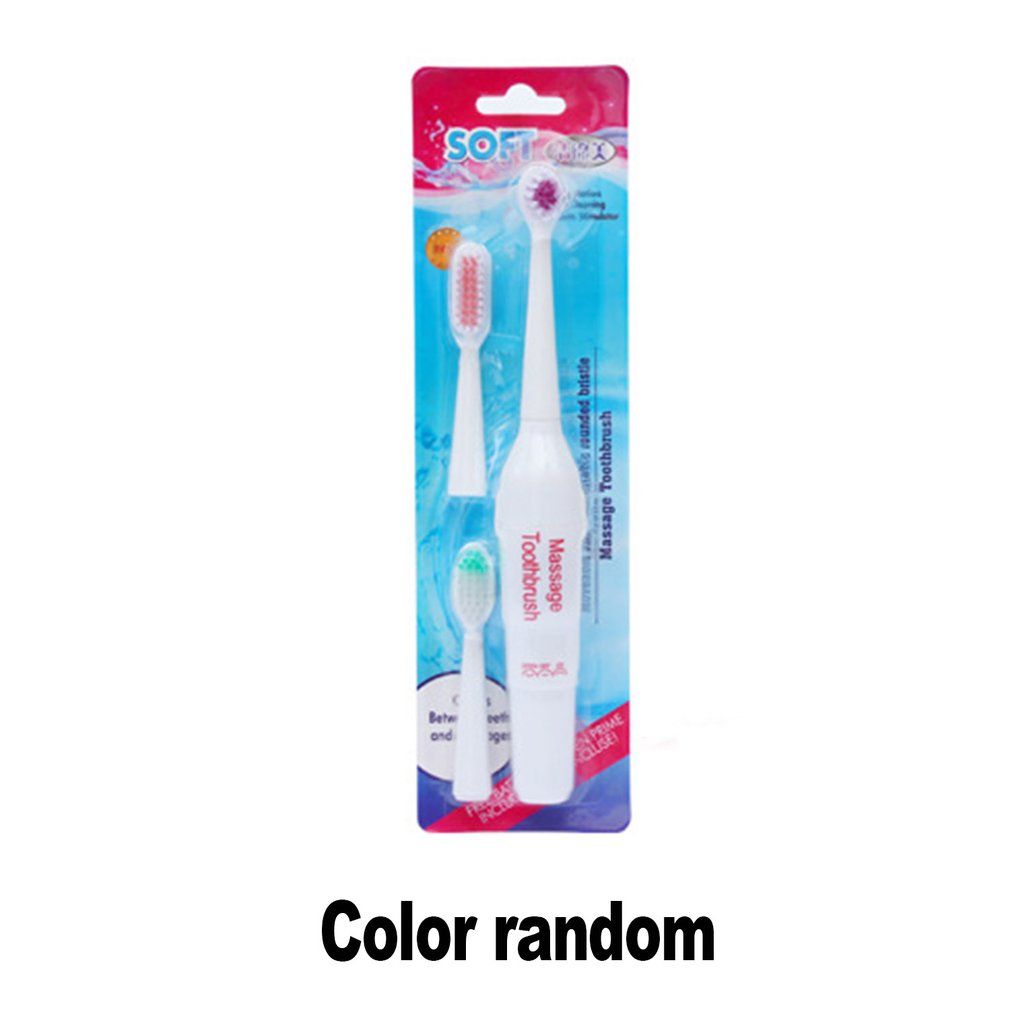 Electric Ultrasonic Massage Toothbrush Family Brushing Whitening Tooth Brushes