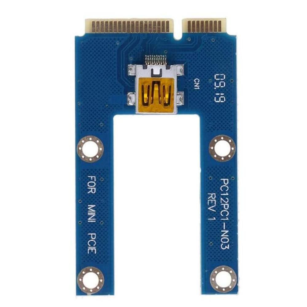 USB 3.0 Mini PCI-E to PCIe PCI Express 1X to 16X Extender Riser Card Adapter Extension Cable for Bitcoin Miner Mining