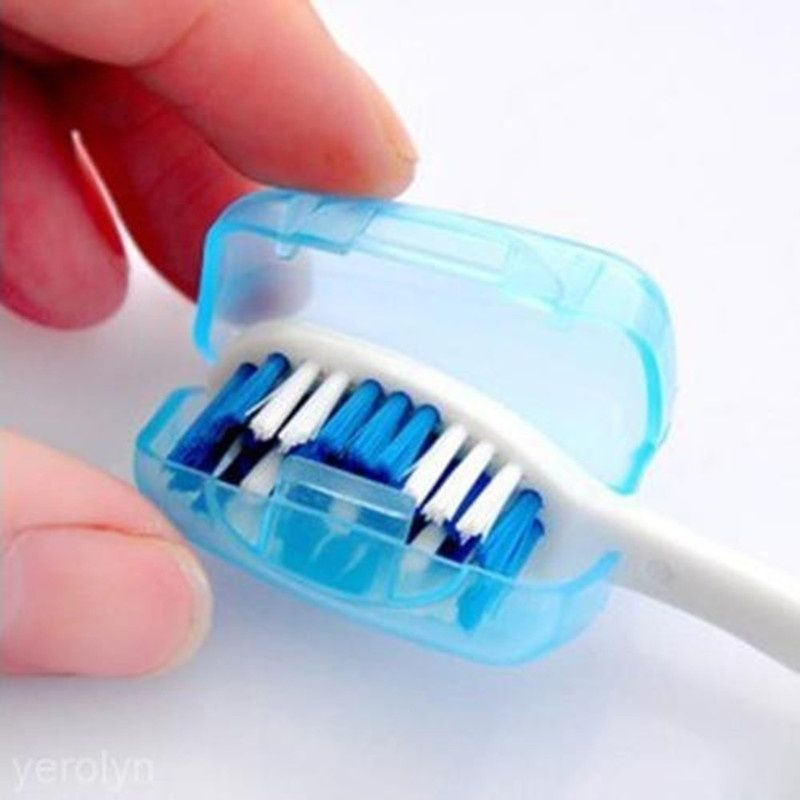 Portable Travel Toothbrush Head Cover Case Cap Brush Protect
