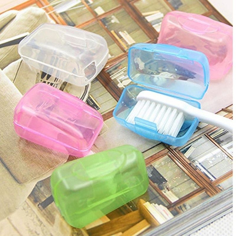 Portable Travel Toothbrush Head Cover Case Cap Brush Protect