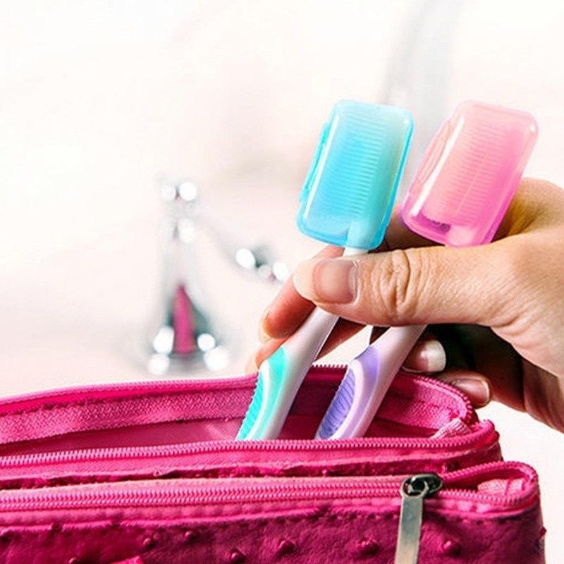 Portable Travel Toothbrush Head Cover Case Cap Brush Protect