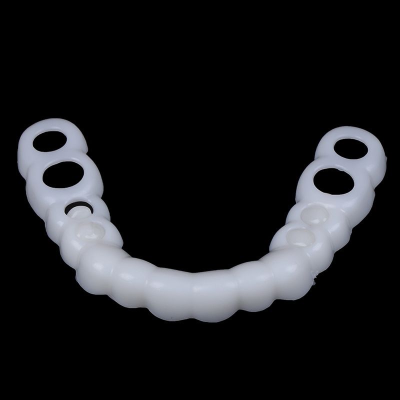 3pcs Whitening Fake Tooth Cover Comfort Fit Snap On Beauty