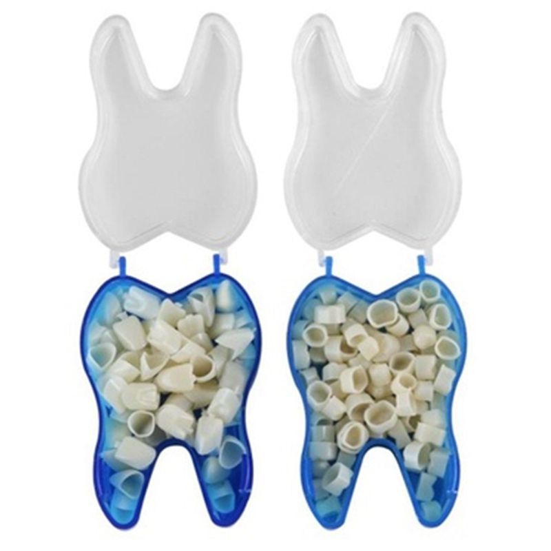 55pcs/box Ultra Thin Dental Crowns Resin Porcelain Veneers