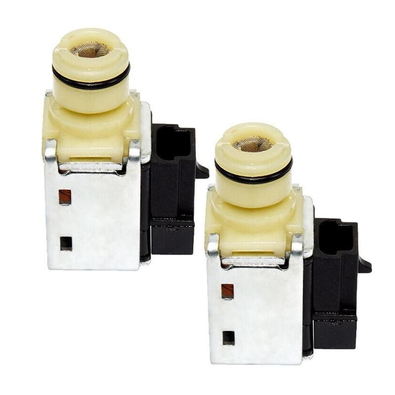 2Pcs Transmission Shift Solenoid 4L60E 4L65E 24230298 1-2 2-3 a & B Shift Solenoid for