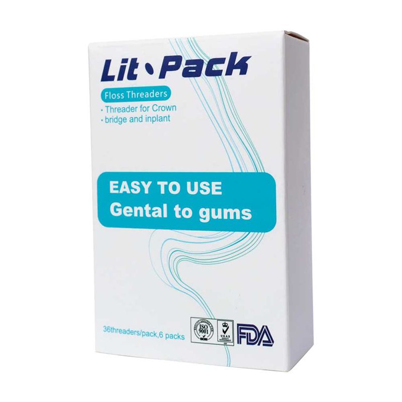Floss Threader For Crown Brace Bridge Implant 4 Cases 140 6