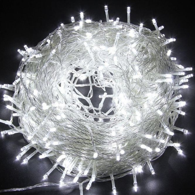 10Meters White Light String For Decoration (100 LED)