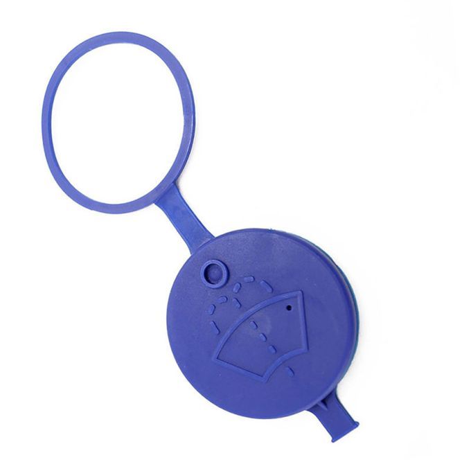 Windshield Wiper Washer Fluid Reservoir Tank Bottle Cap-Blue