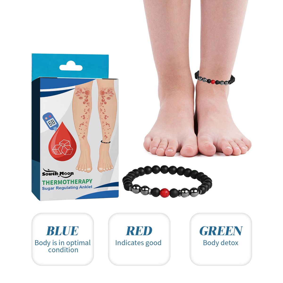 Thermotherapy Sugar Regulating Anklet Health Care