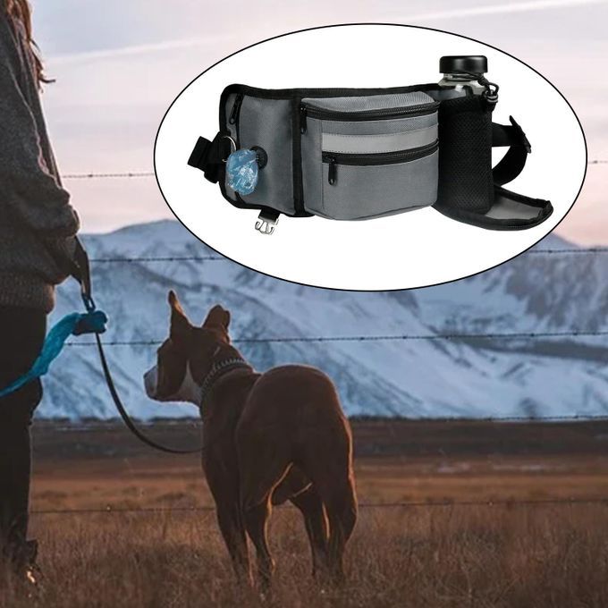 Food Snack Storage Holder Adjustable Strap Multi-Purpose For Gray