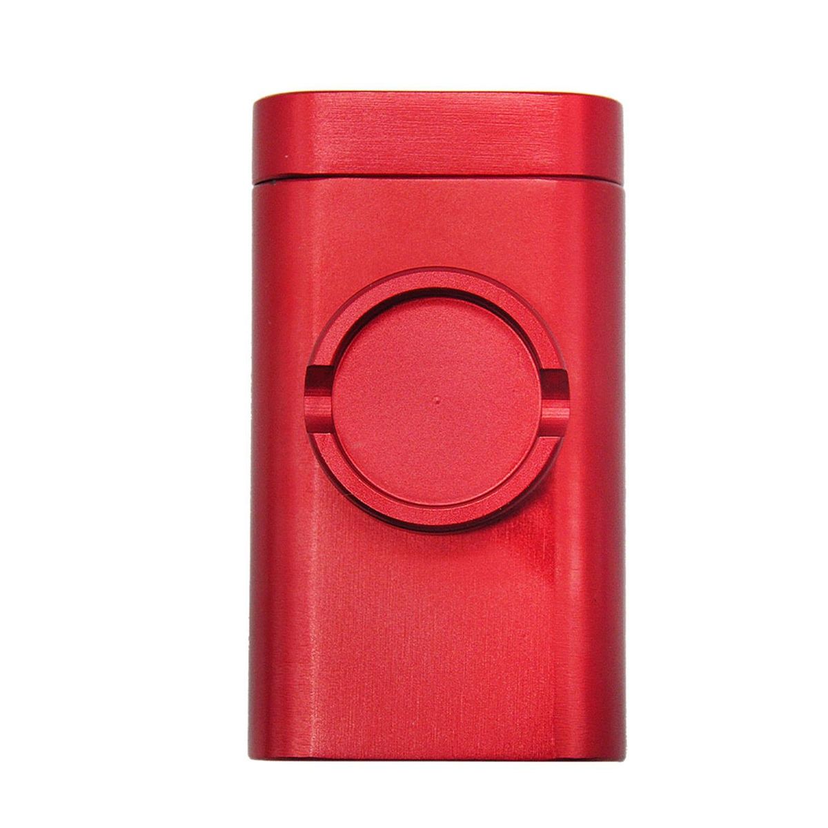 Abrader Storage Box Mini Grinder with Storage Box Red