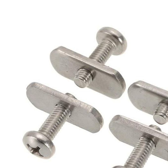 4Set Kayak Marine Boat Screws Track Nuts Stainless Steel Rail/Track