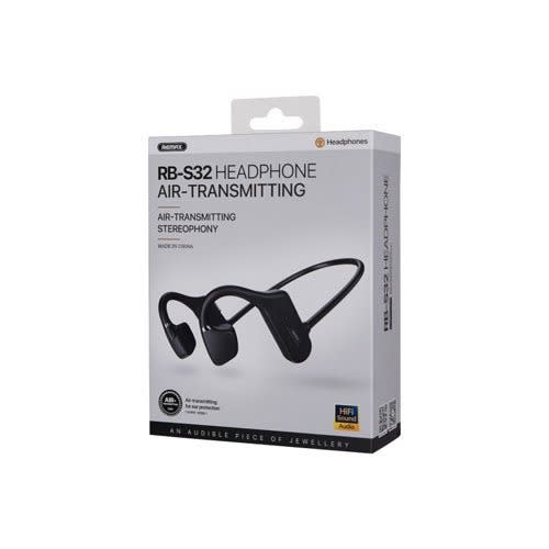 Wireless Bone Conduction Earphone - Bluetooth 5.0 - Black Rb-s32