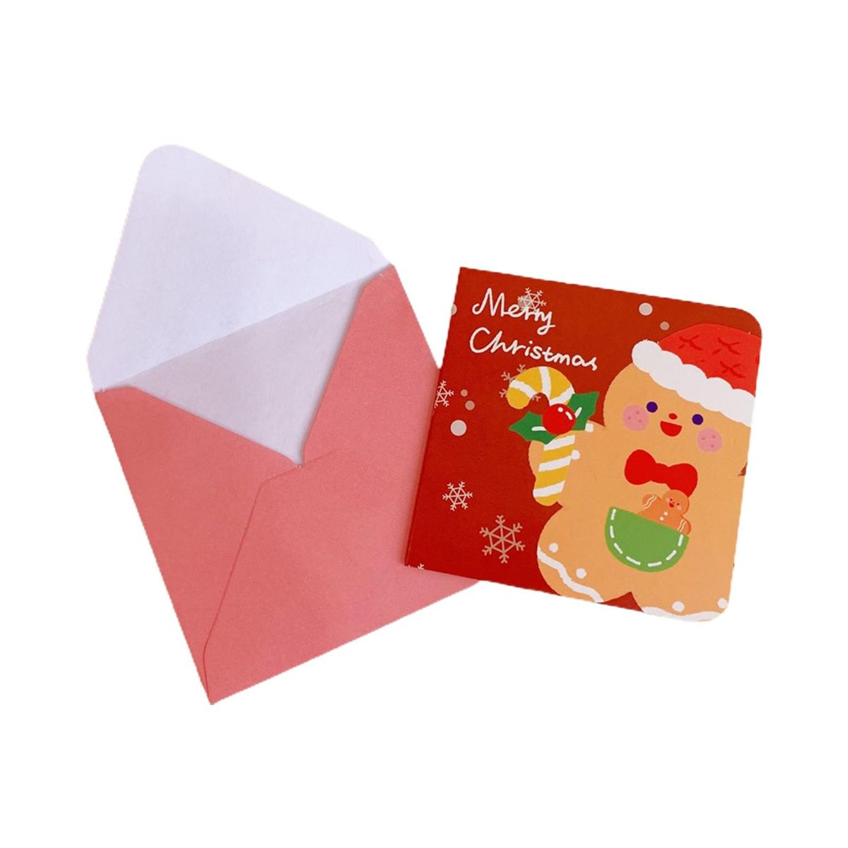 Blessing Message Card Merry Christmas Thank You Card G