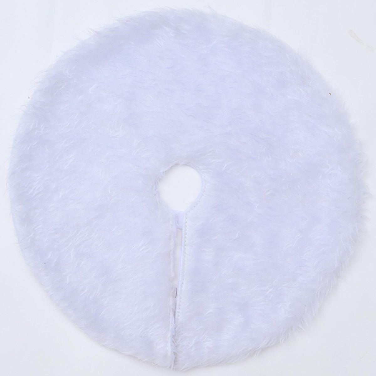 Xmas Tree Carpet Christmas Tree Bottom Ornament Pad White