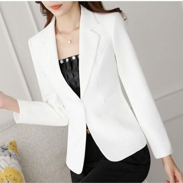 Small Suit Jacket Small Suit 2023 New Women's Spring and Autumn Long Sleeve Short Temperament Leisure Outerwear Coat