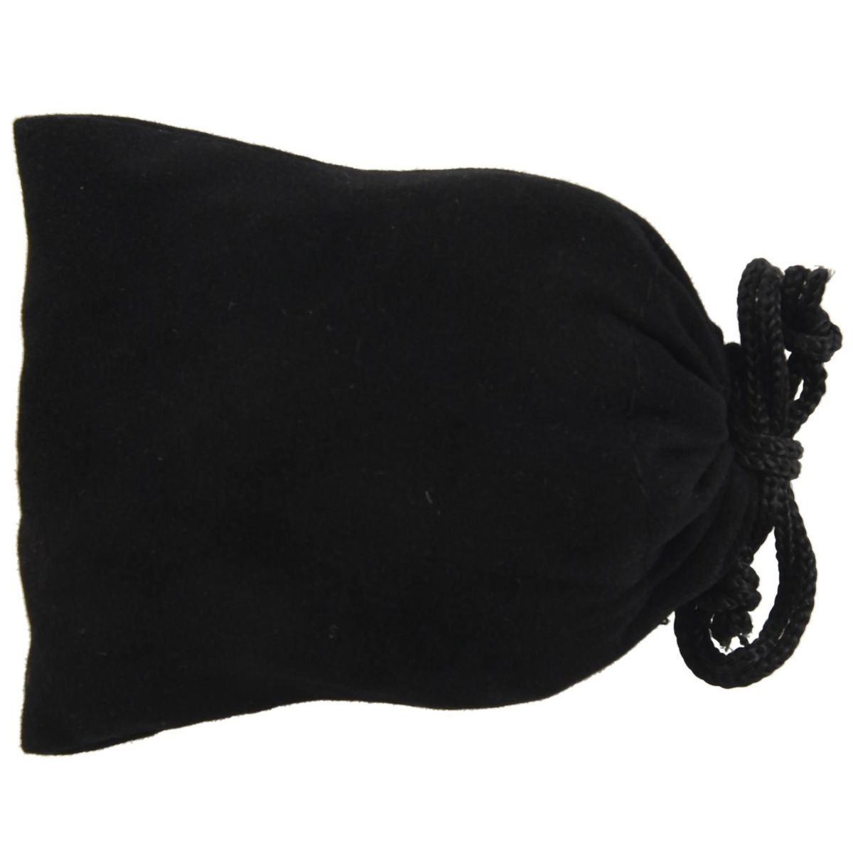 Velvet Drawstring Jewelry Pouches/Gift Bags/Pockets-Black
