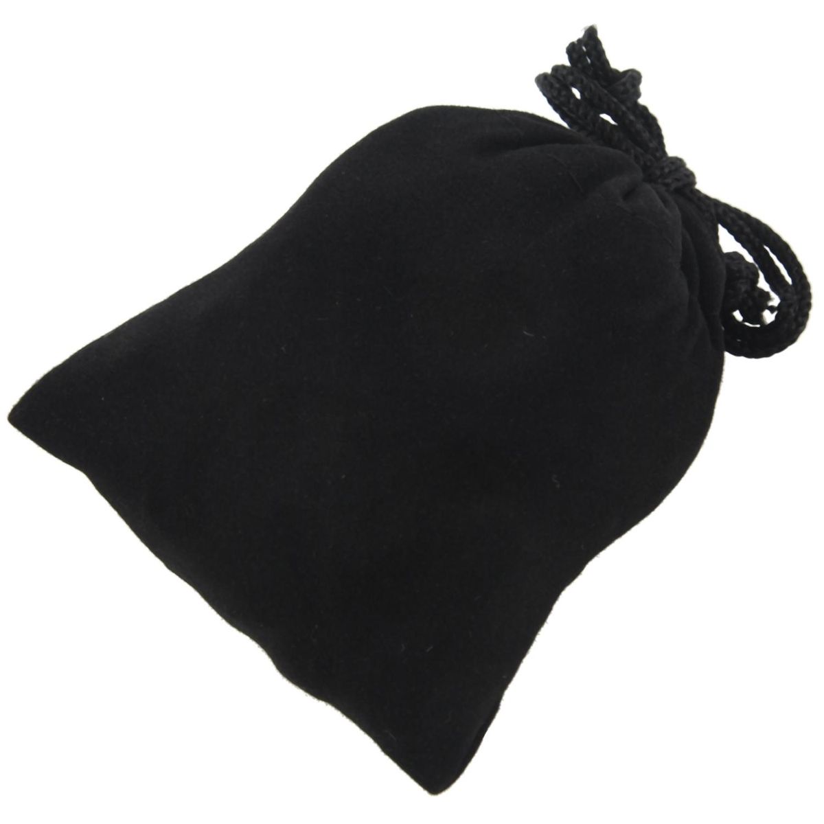 Velvet Drawstring Jewelry Pouches/Gift Bags/Pockets-Black