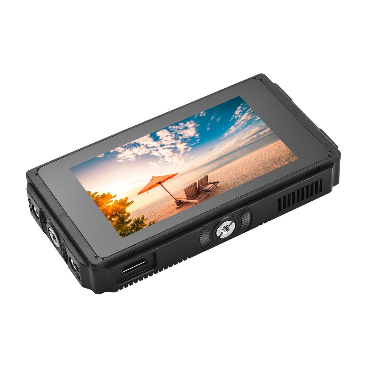 Fotga E50S 4K On-camera Field Monitor 5-inch Touch IPS Screen 2500nits with HDMI 3G-SDI 3D LUT USB Upgrade for DSLR Camera Camcorder