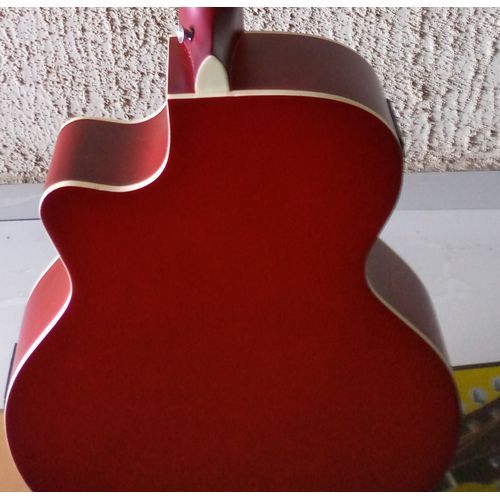 Pro Electro Acoustic Semi Electric Guitar - SunburstWith Bag And Belt