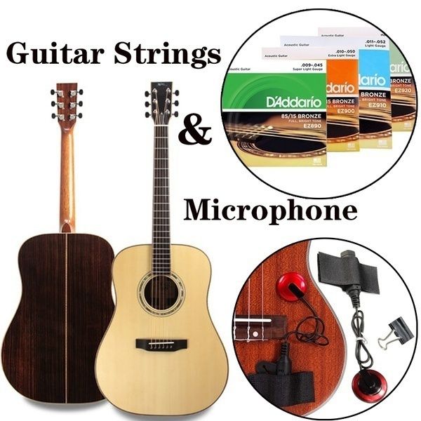 Musical Instrument  Parts Professional Piezo Contact Microphone Pickup