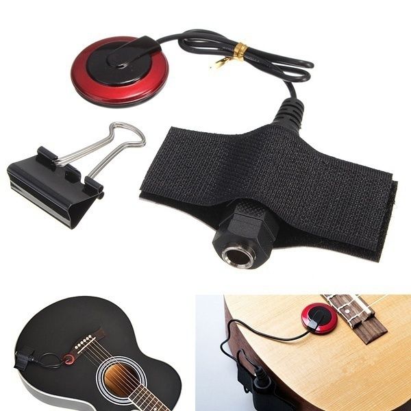 Musical Instrument  Parts Professional Piezo Contact Microphone Pickup