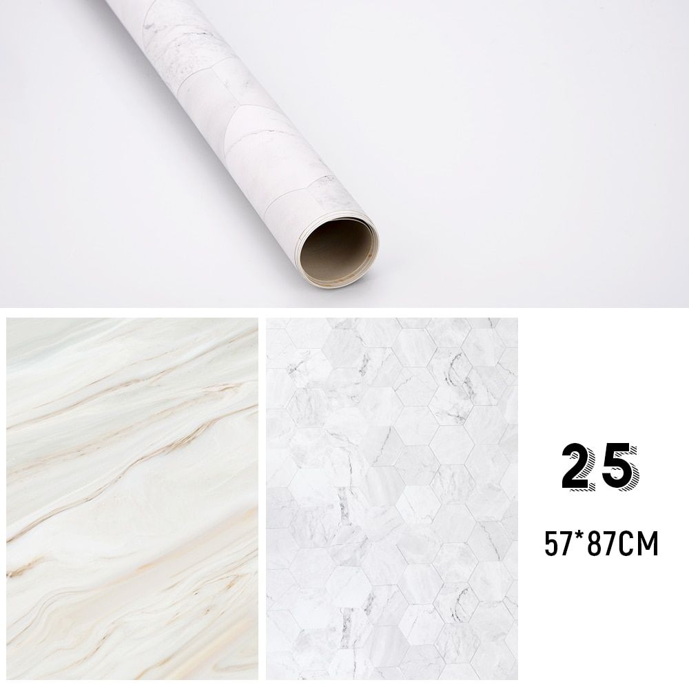 Buy 5 Free 1' Photo Backdrop Double Sided Wood Grain Marble