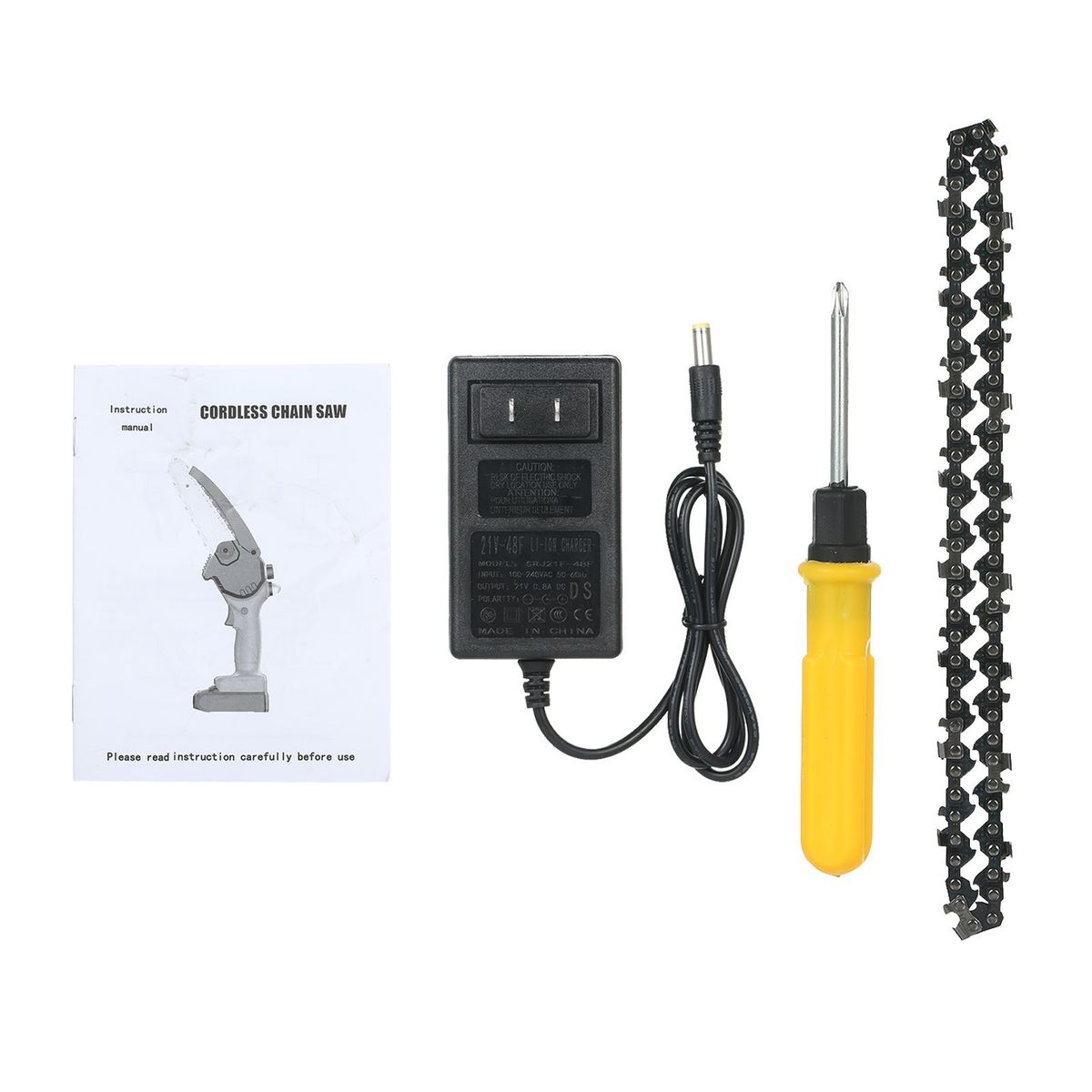 Mini Chainsaw 6-Inch Cordless Electric Protable Pruning Saw
