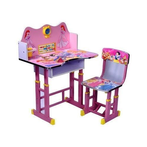 Character Study Table And Chair- Pink