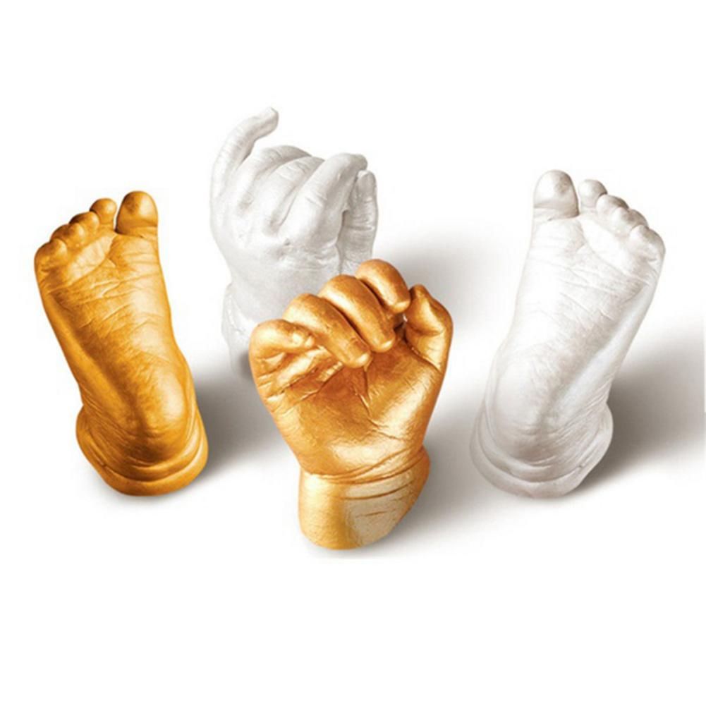 3D Hand & Foot Print Mold Plaster Casting Kit Handprint