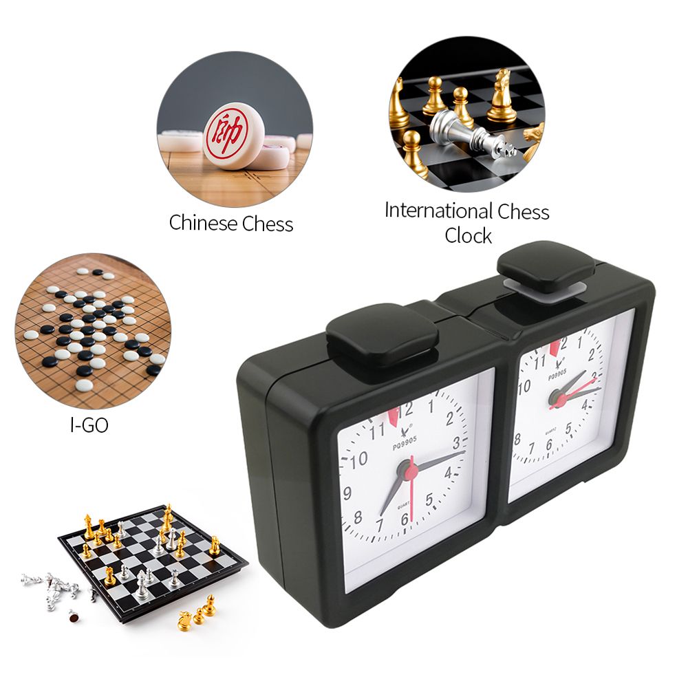 Chess Clock Quartz Electronic Analog Chess Clock Count Up